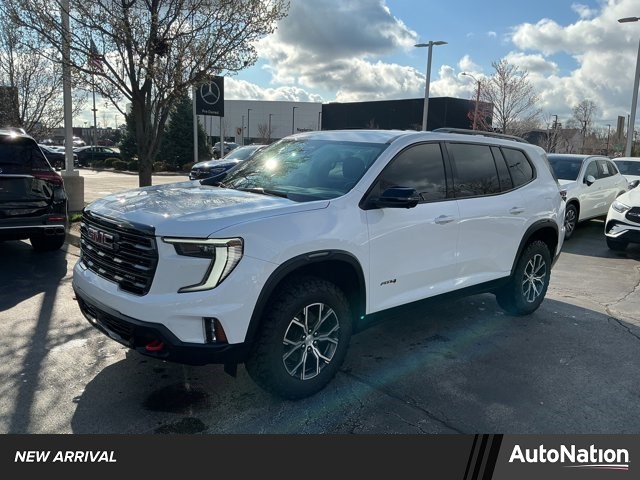 Summit White 2024 GMC Acadia AT4 AWD SUV / Crossover Four-Wheel Drive 8-Speed Automatic