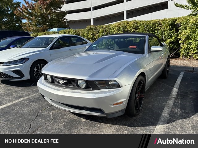 Ingot Silver Metallic 2011 Ford Mustang Convertible Rear-Wheel Drive 6-Speed Automatic