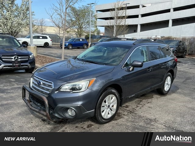 Carbide Gray Metallic 2015 Subaru Outback 2.5i Premium Wagon All-Wheel Drive Automatic
