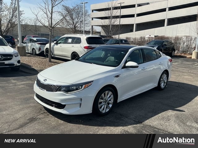 Snow White Pearl 2018 Kia Optima EX Sedan Front-Wheel Drive Automatic