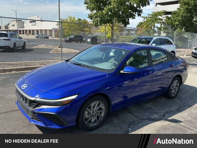 Intense Blue 2024 Hyundai Elantra Sedan Front-Wheel Drive Automatic