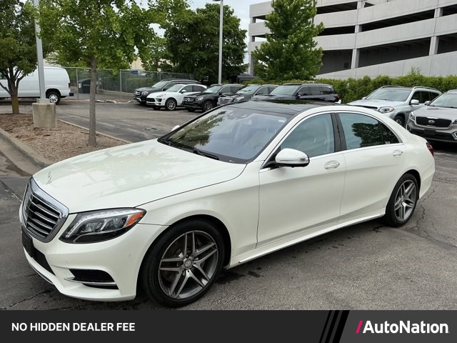 Polar White 2016 Mercedes-Benz S-Class S 550 4MATIC Sedan All-Wheel Drive Automatic