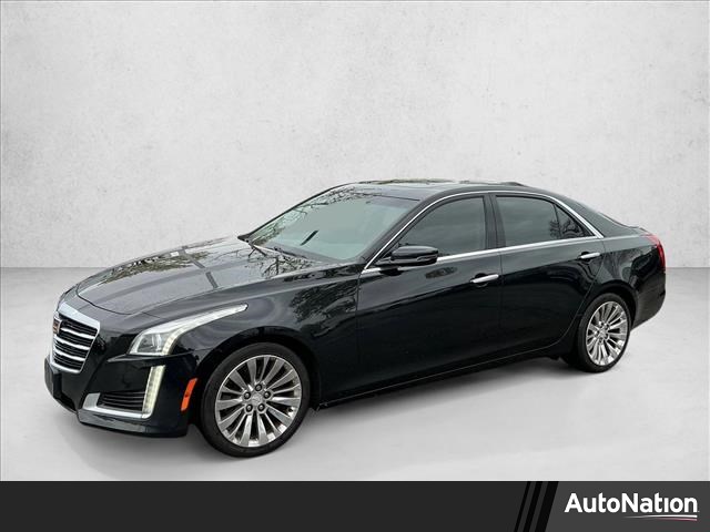 Black Raven 2016 Cadillac CTS 2.0T Luxury AWD Sedan All-Wheel Drive 8-Speed Automatic