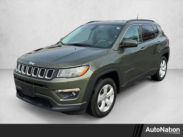 Olive Green Pearlcoat 2018 Jeep Compass Latitude FWD SUV / Crossover Front-Wheel Drive 6-Speed Automatic