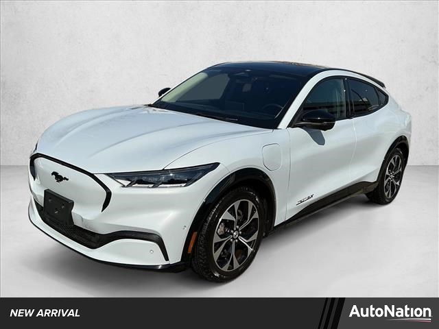 Space White Metallic 2021 Ford Mustang Mach-E Premium AWD SUV / Crossover All-Wheel Drive 1-Speed Automatic