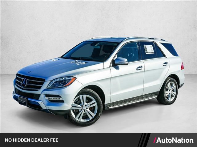 Iridium Silver Metallic 2014 Mercedes-Benz M-Class SUV / Crossover All-Wheel Drive Automatic
