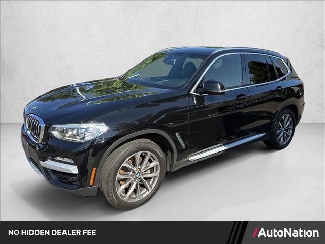 Jet Black 2019 BMW X3 SUV / Crossover All-Wheel Drive Automatic