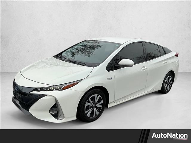 White (Blizzard Pearl) 2018 Toyota Prius Prime Advanced Hatchback Front-Wheel Drive Automatic