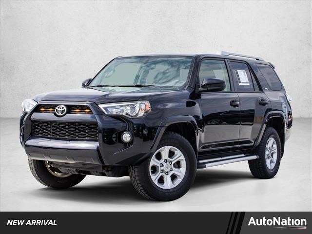Midnight Black Metallic 2018 Toyota 4Runner SR5 4WD SUV / Crossover Four-Wheel Drive Automatic