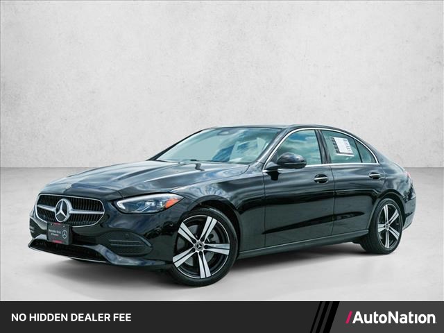 Black 2026 Mercedes-Benz C-Class Sedan All-Wheel Drive Automatic