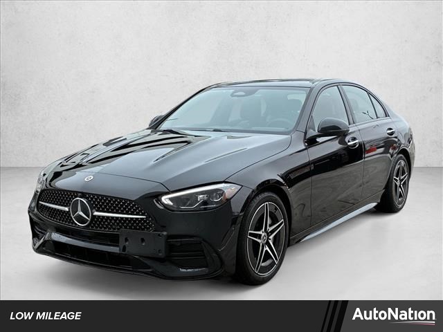Black 2026 Mercedes-Benz C-Class C 300 4MATIC Sedan All-Wheel Drive Automatic