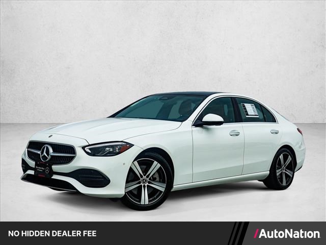 Polar White 2026 Mercedes-Benz C-Class Sedan All-Wheel Drive Automatic