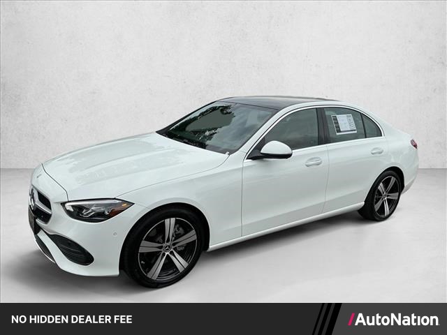 Polar White 2026 Mercedes-Benz C-Class Sedan All-Wheel Drive Automatic