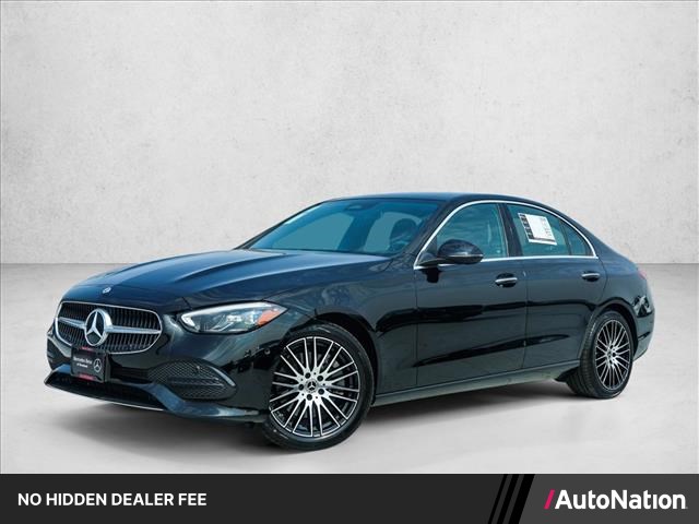 Black 2026 Mercedes-Benz C-Class Sedan All-Wheel Drive Automatic