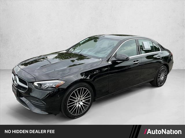 Black 2026 Mercedes-Benz C-Class Sedan All-Wheel Drive Automatic