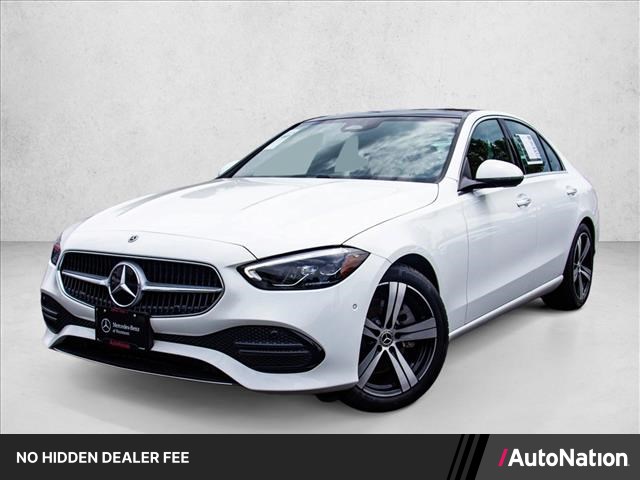 Polar White 2026 Mercedes-Benz C-Class Sedan All-Wheel Drive Automatic