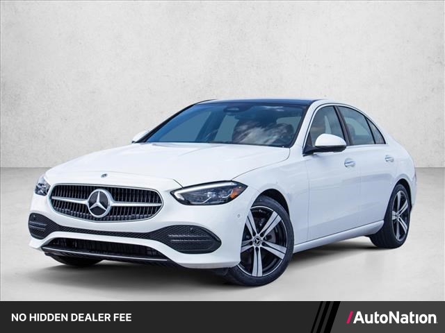 Polar White 2026 Mercedes-Benz C-Class Sedan All-Wheel Drive Automatic