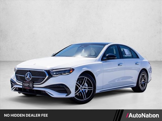 Polar White 2026 Mercedes-Benz E-Class Sedan All-Wheel Drive Automatic