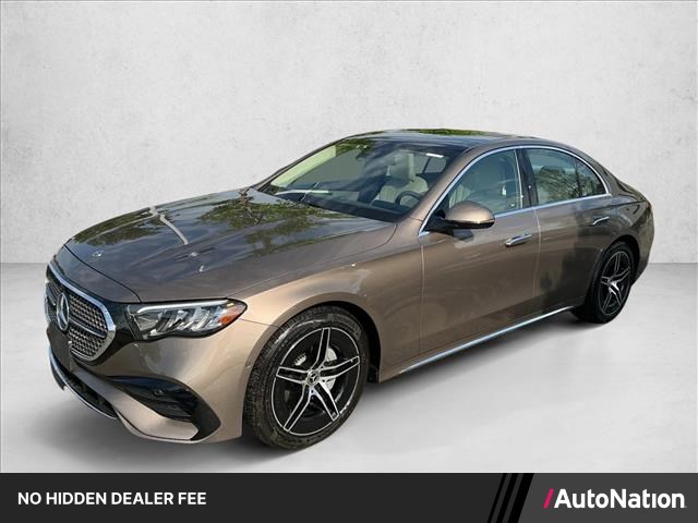Sonoran Brown Metallic 2026 Mercedes-Benz E-Class Sedan All-Wheel Drive Automatic