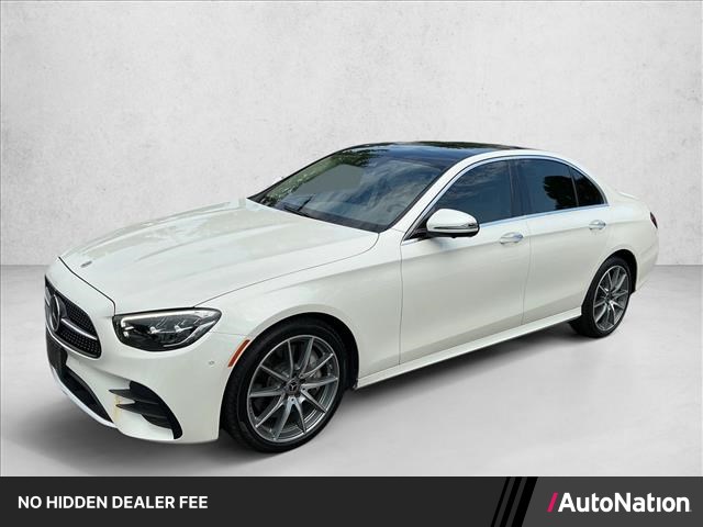 Manufaktur Diamond White 2022 Mercedes-Benz E-Class Sedan All-Wheel Drive Automatic
