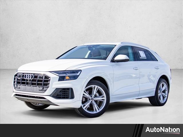 White 2022 Audi Q8 quattro Premium Plus 55 TFSI SUV / Crossover All-Wheel Drive Automatic