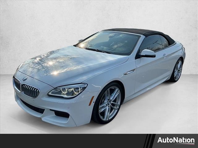 Alpine White [Whit 2017 BMW 6 Series 650i Convertible RWD Convertible Rear-Wheel Drive Automatic