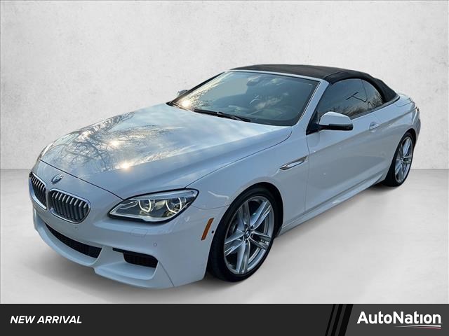 Alpine White [Whit 2017 BMW 6 Series 650i Convertible RWD Convertible Rear-Wheel Drive Automatic