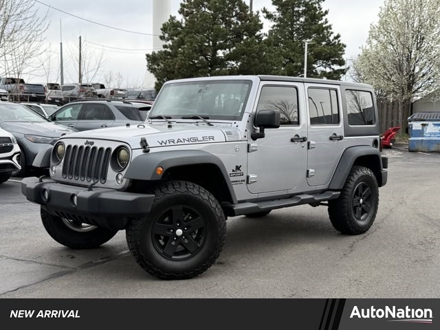 Gray 2014 Jeep Wrangler SUV / Crossover 5-Speed Automatic