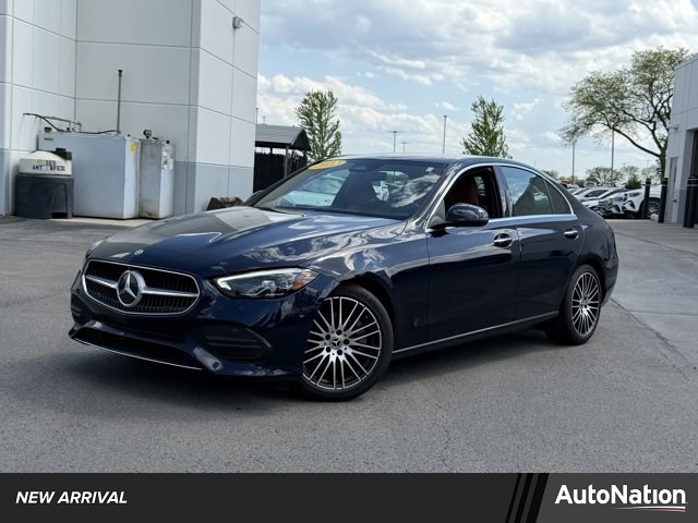 Lunar Blue Metallic 2022 Mercedes-Benz C-Class C 300 Sedan 4MATIC Sedan All-Wheel Drive Automatic