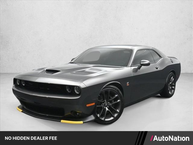 Gray (Granite Pearlcoat) 2021 Dodge Challenger Coupe Rear-Wheel Drive 8-Speed Automatic