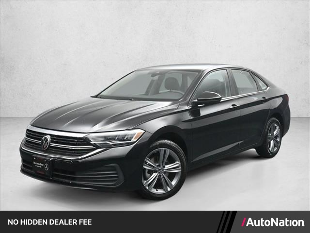 Black 2024 Volkswagen Jetta Sedan Front-Wheel Drive 8-Speed Automatic