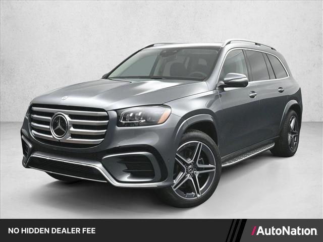 Gray (Selenite Grey Metallic) 2026 Mercedes-Benz GLS SUV / Crossover All-Wheel Drive Automatic