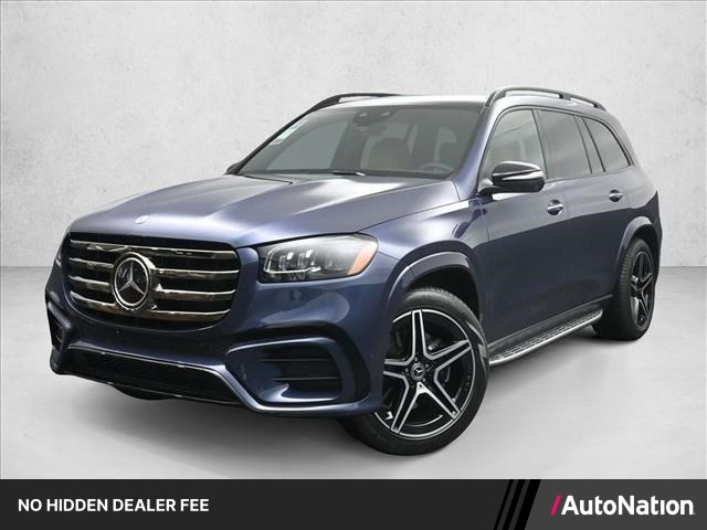Twilight Blue Metallic 2026 Mercedes-Benz GLS SUV / Crossover All-Wheel Drive Automatic