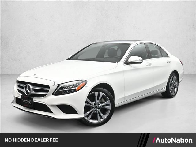 Polar White 2019 Mercedes-Benz C-Class C 300 4MATIC Sedan All-Wheel Drive Automatic