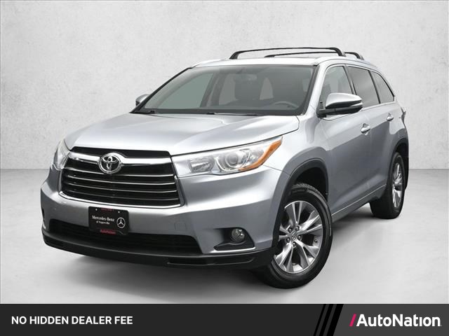 Silver Sky Metallic 2015 Toyota Highlander SUV / Crossover Front-Wheel Drive Automatic