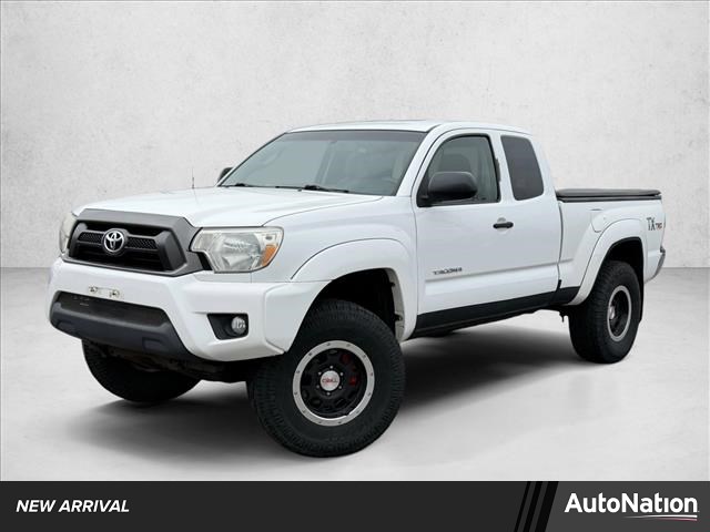 Super White 2013 Toyota Tacoma Pickup Truck Automatic