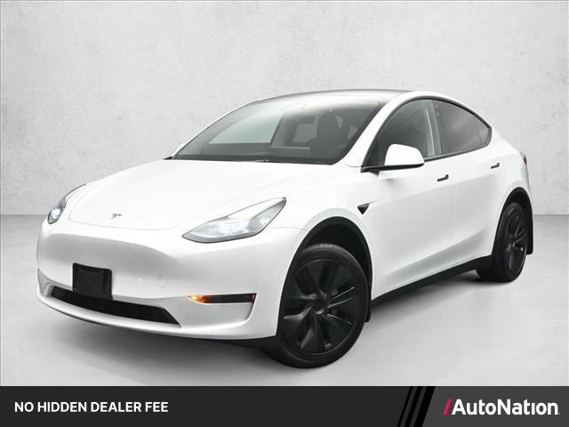 White 2025 Tesla Model Y SUV / Crossover Rear-Wheel Drive Automatic