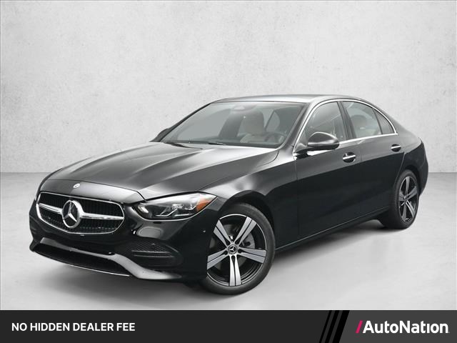 Black 2026 Mercedes-Benz C-Class Sedan All-Wheel Drive Automatic