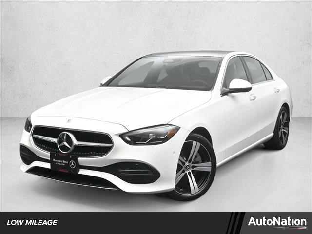 Polar White 2026 Mercedes-Benz C-Class C 300 4MATIC Sedan All-Wheel Drive Automatic