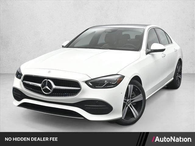 Polar White 2026 Mercedes-Benz C-Class Sedan All-Wheel Drive Automatic