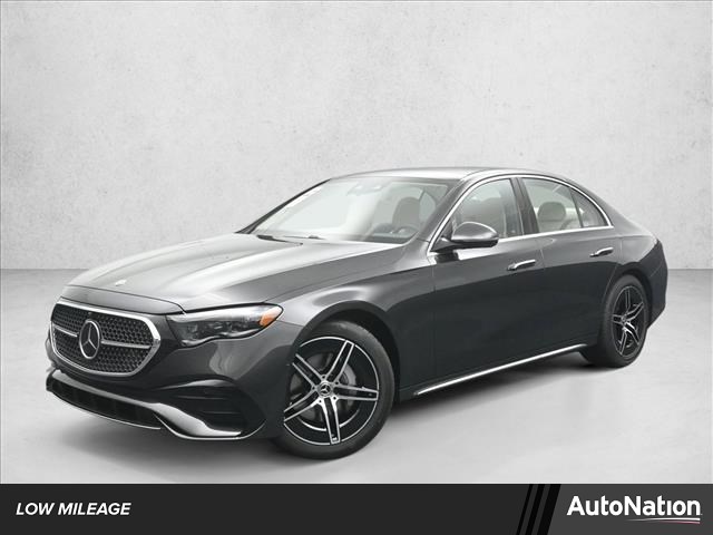 Gray (Graphite Grey Metallic) 2026 Mercedes-Benz E-Class E 350 4MATIC Sedan All-Wheel Drive Automatic