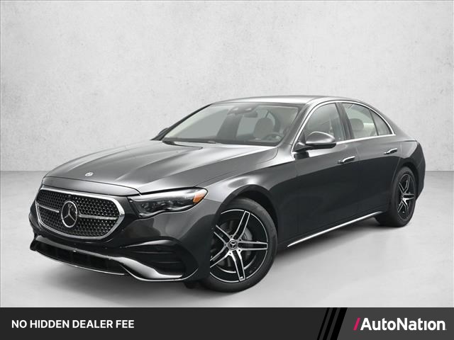 Gray (Graphite Grey Metallic) 2026 Mercedes-Benz E-Class Sedan All-Wheel Drive Automatic