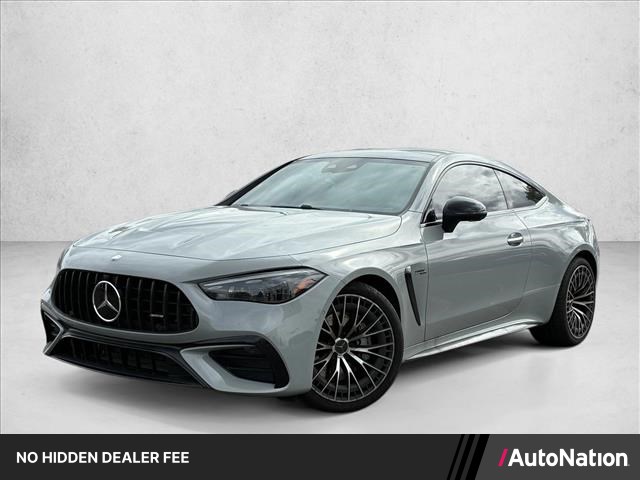 Gray (Manufaktur Alpine Grey Metallic) 2026 Mercedes-Benz CLE Coupe All-Wheel Drive Automatic