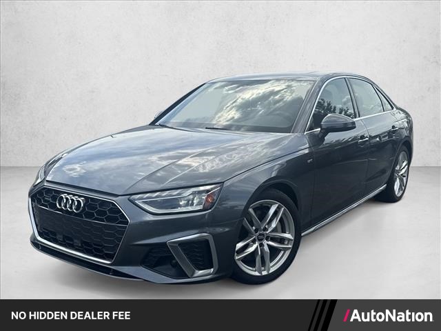 Daytona Gray Pearl Effect 2020 Audi A4 Sedan All-Wheel Drive Automatic