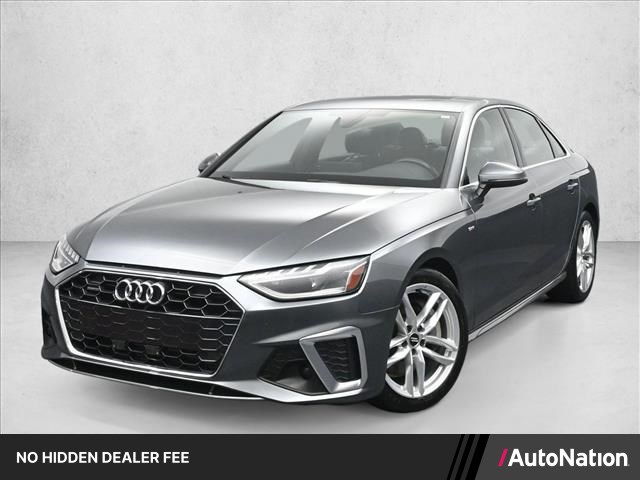 Daytona Gray Pearl Effect 2020 Audi A4 Sedan All-Wheel Drive Automatic