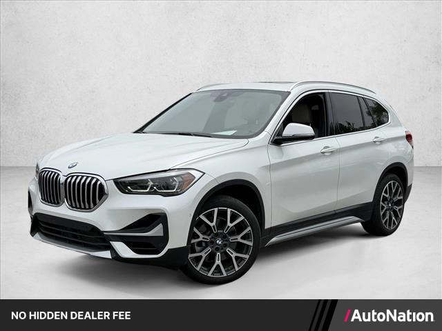 Mineral White Metallic 2021 BMW X1 sDrive28i FWD SUV / Crossover Front-Wheel Drive 8-Speed Automatic