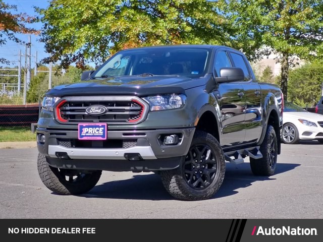 Forged Green Metallic 2022 Ford Ranger Pickup Truck Four-Wheel Drive Automatic