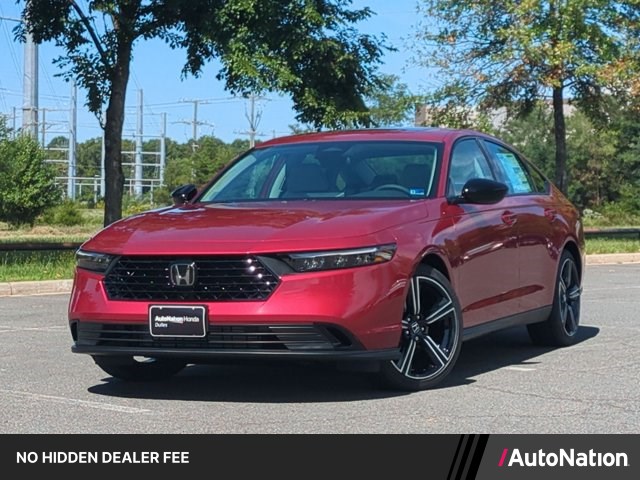 Radiant Red Metallic 2026 Honda Accord Sedan Front-Wheel Drive Continuously Variable Transmission