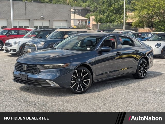 Canyon River Blue Metallic 2026 Honda Accord Hybrid Sedan Front-Wheel Drive Automatic