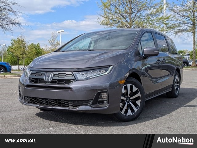 Gray (Modern Steel Metallic) 2026 Honda Odyssey EX-L FWD Minivan Front-Wheel Drive Automatic